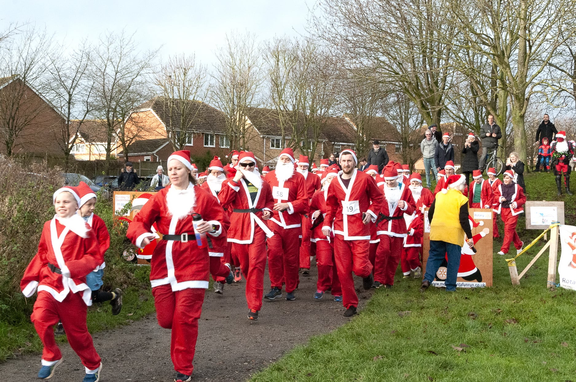 Santa Fun Run 2025